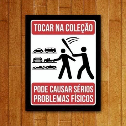 Imagem de Placa Decorativa Coleção Carrinhos