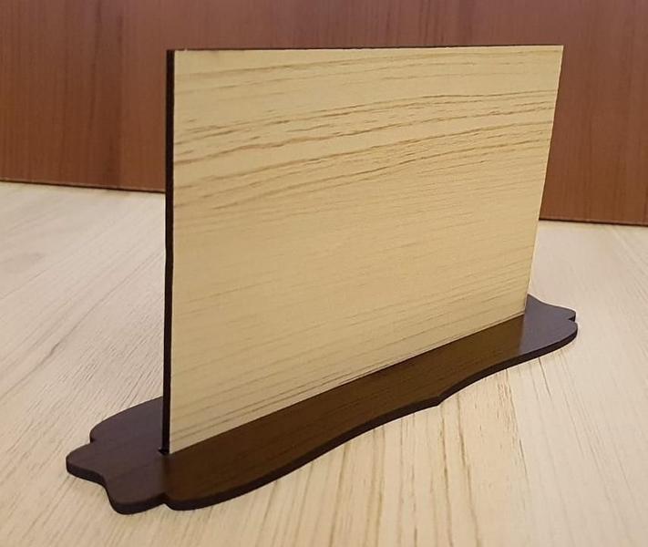 Imagem de Placa Decorativa Desbravador Para Mesa