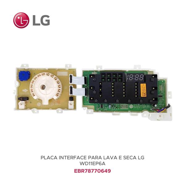 Imagem de Placa Display Interface LG WD11EP6A WD11WP6A 220V Original