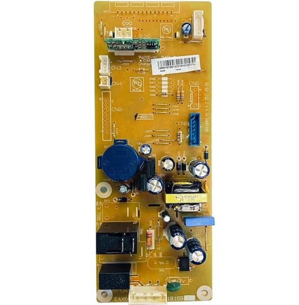 Imagem de Placa display / interface microondas lg lmc2075st ms2096hss ebr81816915 eax66813702