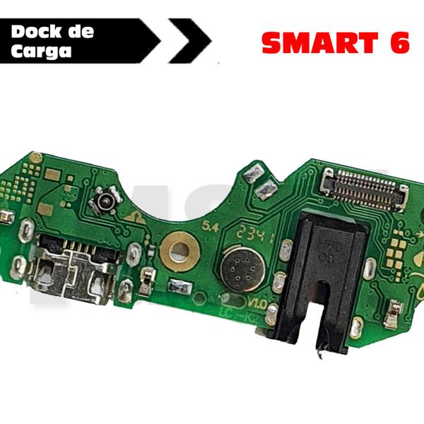 Imagem de Placa dock de carga TURBO celular INFINIX modelos SMART 6