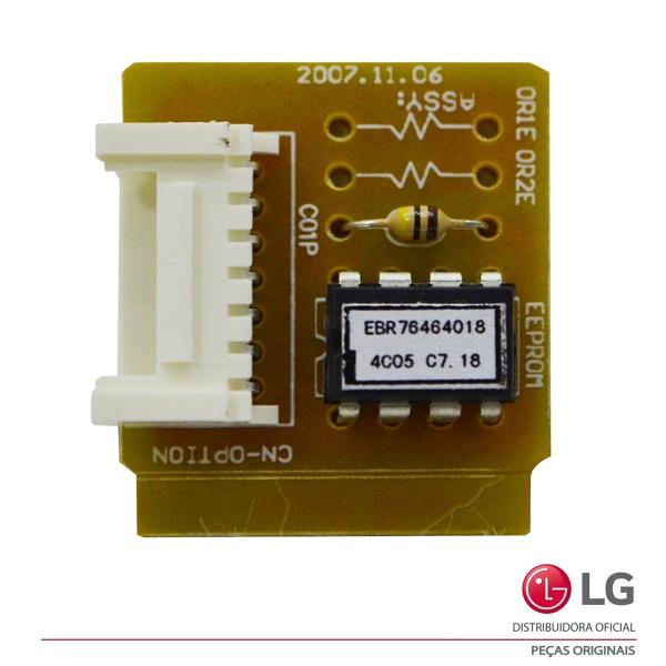 Imagem de Placa Eletrônica Eeprom Ar Condicionado Lg Usnw122hsg3 Ebr76464018