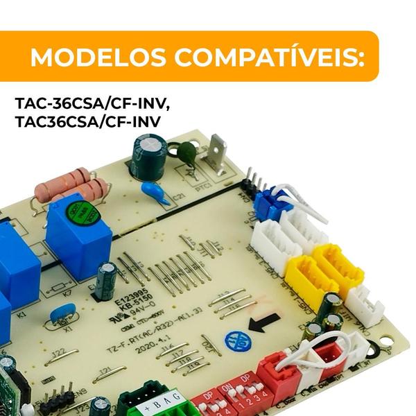 Imagem de Placa Evaporadora Ar-Condicionado Inverter TAC-36CSA/CF-INV TAC36CSA/CF-INV 36.000 Btus TCL 