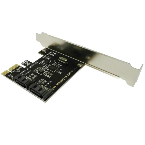 Imagem de Placa Ext. Pci-Express Adap Sata 3.0 2 Portas Sataiii- 6Gbps