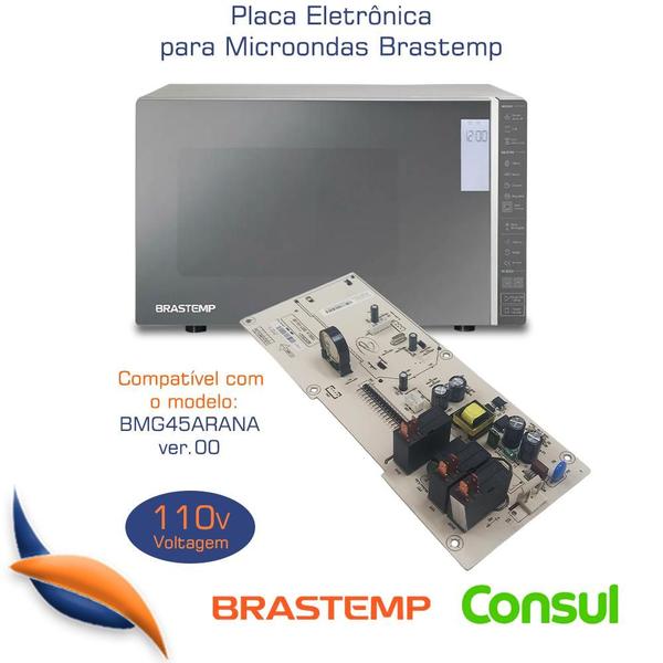 Imagem de Placa Forno Microondas Brastemp Bmg45 30l 110v W11083819