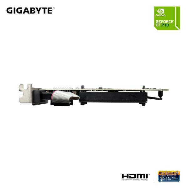 Imagem de Placa gráfica GIGABYTE GeForce GT 710 2GB Low Profile