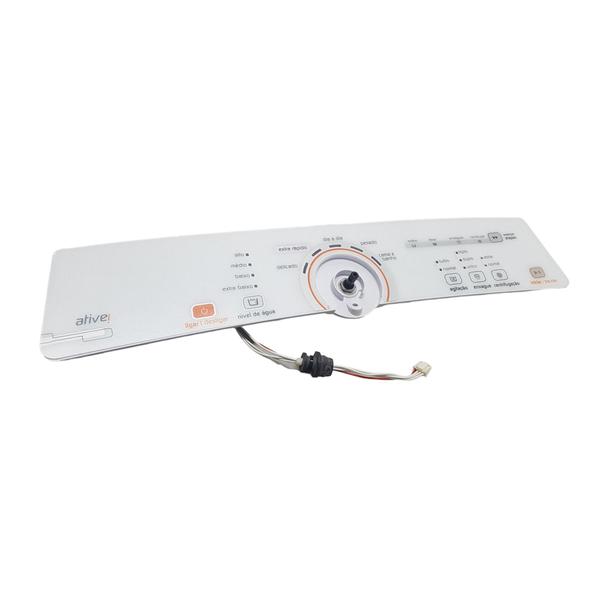 Imagem de Placa Interface com Console Lavadora Brastemp Ative Bwg11ab Branco 11kg W10463578 (2812))