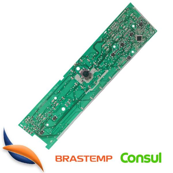 Imagem de Placa Interface Lavadora Brastemp Bws15 W11161219 Bivolt