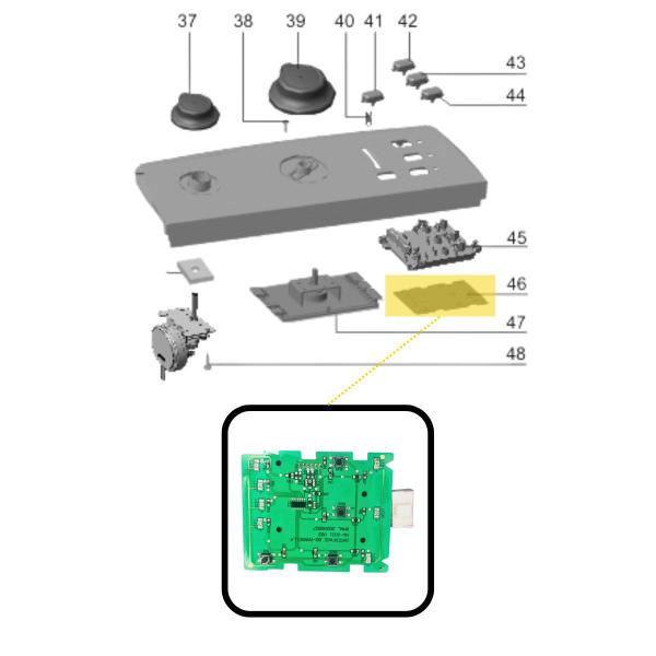 Imagem de Placa Interface Lavadora LTE08 64500292 64500292  Electrolux Original