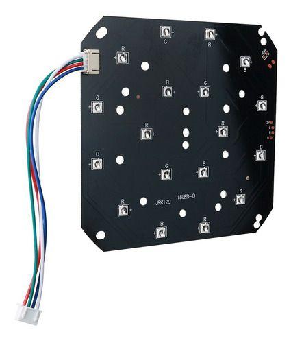 Placa Led Com 18 Leds 1w Rgb Reposição Refletor Slim Par 18 - LUMINOS Imagem de Placa Led Com 18 Leds 1w Rgb Reposição Refletor Slim Par 18