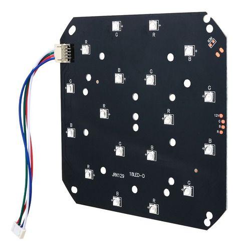 Placa Led Com 18 Leds 1w Rgb Reposição Refletor Slim Par 18 - LUMINOS Imagem de Placa Led Com 18 Leds 1w Rgb Reposição Refletor Slim Par 18