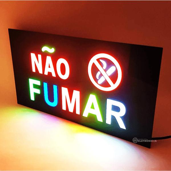 Imagem de Placa Letreiro Luminoso Neon Painel Led Fluorescente Alto Desempenho DS3476G