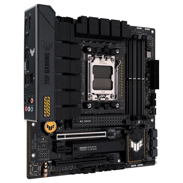 Placa-Mãe ASUS TUF Gaming B650M-Plus, AMD AM5 B650, mATX, DDR5, Preto - 90MB1BG0-C1BAY0 Placa-Mãe ASUS TUF Gaming B650M-Plus, AMD AM5 B650, mATX, DDR5, Preto - 90MB1BG0-C1BAY0