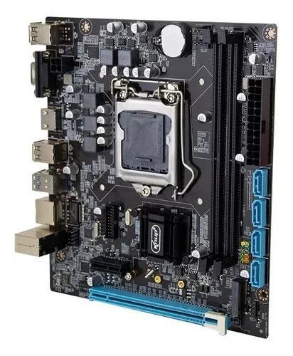 Placa Mãe Lga1151 Usb Chipset Lan 100 Intel H110 32gb Placa