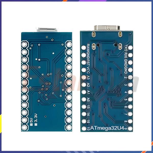 Imagem de Placa Micro USB Tipo C Estardyn ATMEGA32U4 5V 16MHz Para Arduino Pro-Micro Substituir pro Mini