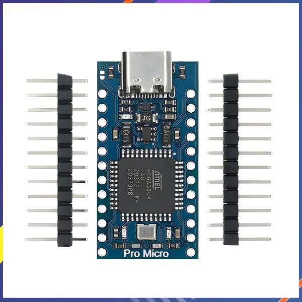 Imagem de Placa Micro USB Tipo C Estardyn ATMEGA32U4 5V 16MHz Para Arduino Pro-Micro Substituir pro Mini