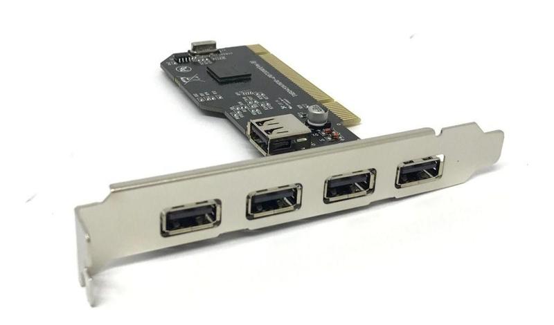 Imagem de Placa Pci Usb 2.0 Hb-T74 Knup