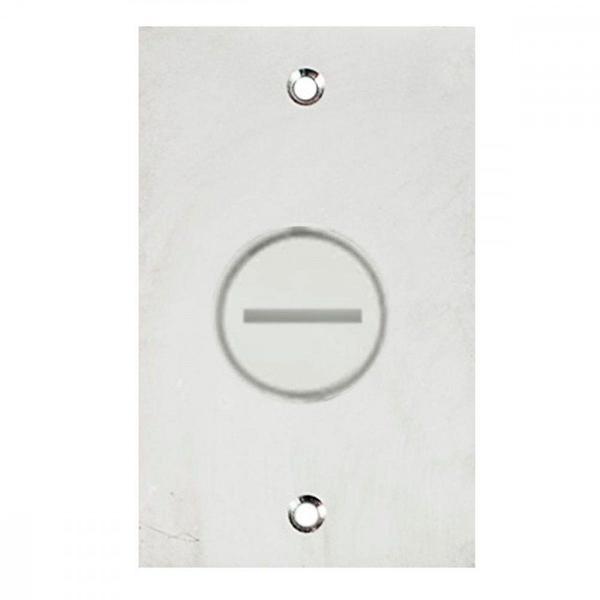 Imagem de Placa Piso Inox 4X2 Rosca  Pi42Ro