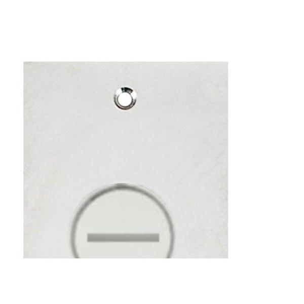 Imagem de Placa Piso Inox 4X2 Rosca  Pi42Ro