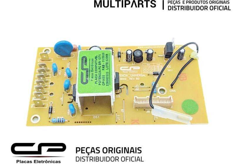 Imagem de Placa Potencia 110V Lavadora Consul - Cp1455 Cp - Bwl11