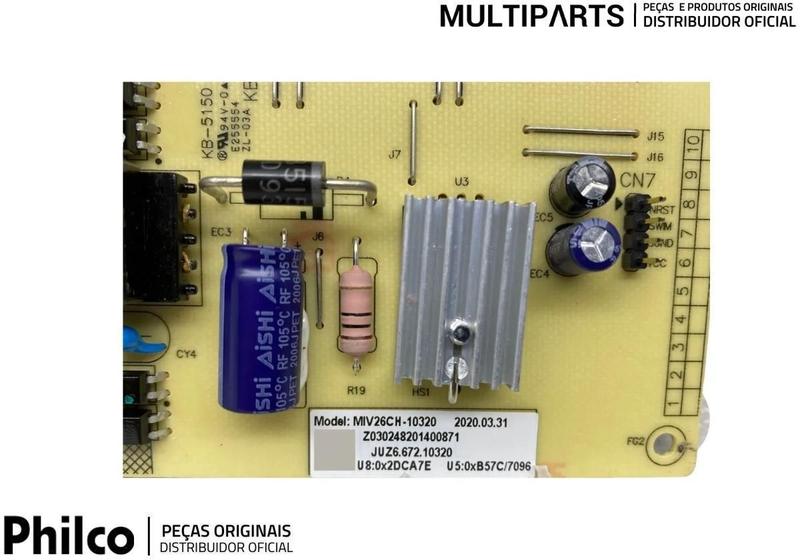 Imagem de Placa Principal Evap 732014 Ar Split Philco Pac9000Itqfm9W