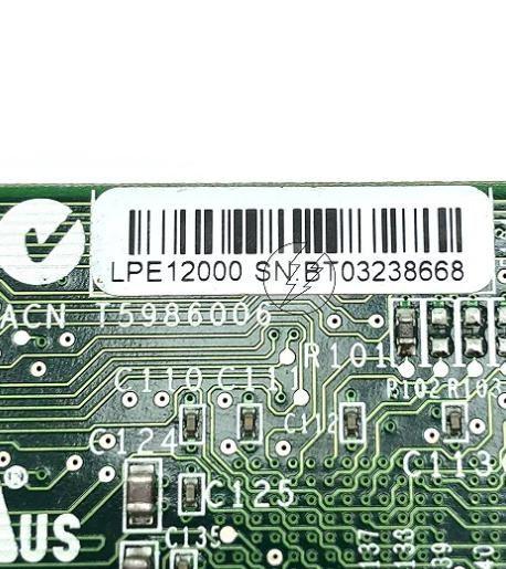 Imagem de Placa Rede Emulex LPE12000 P00218102B 1x SFP 8GB