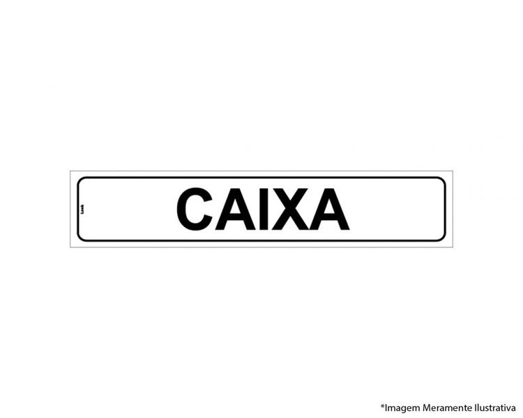 Imagem de Placa Sinal.Pvc 05X25Cm Caixa Ref2255