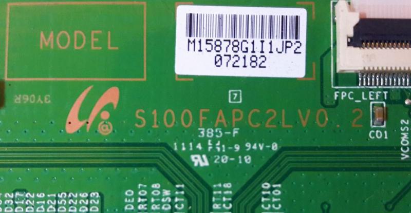 Imagem de Placa t-con tv samsung ln32d550k1g modelo s100fapc2lv0.2