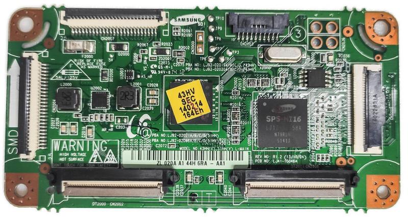 Imagem de Placa t-con tv samsung pn43h4000ag modelo lj92-02019a