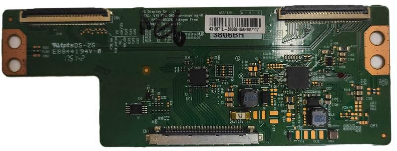 Imagem de Placa t-con tv semp tcl l43s3900fs 43l2500 modelo 6870c-0532a