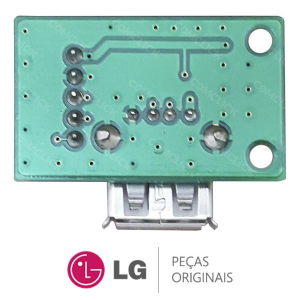 Imagem de Placa USB EBR75123205 Evaporadora Ar Condicionado LG ASNW1223WB0