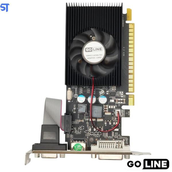 Imagem de Placa Vídeo Goline Gt 210 1Gb-64 Bits / Ddr3 Hdmi- Vga-Dvi