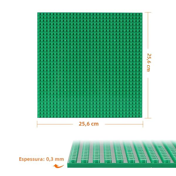 Imagem de Placas De Base Dupla Face 32x32 16x32 Plástico Diy Tijolos De Construção Blocos Compatíveis Moc