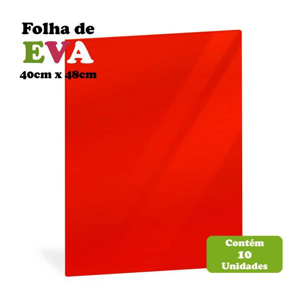 Imagem de Placas De Eva Leo&Leo 40x48 - Kit Com 10 Folhas Coloridas