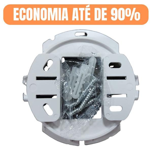 Imagem de Plafon 18w Sobrepor Quadrado 2 Em 1 Borda Infinita 6500k