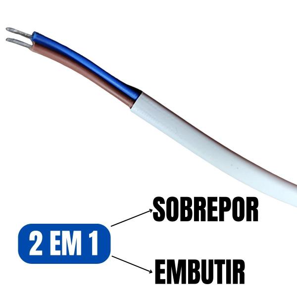 Imagem de Plafon 18w Sobrepor Quadrado 2 Em 1 Borda Infinita 6500k