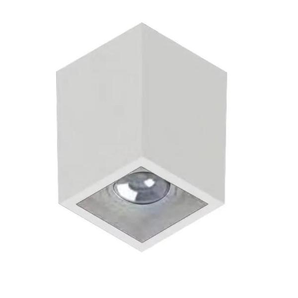 Imagem de Plafon Boxit Simples AR70 Branco Save Iluminação Sobrepor Spot