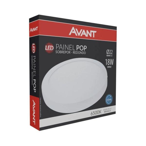 Imagem de Plafon De Led Sobrepor 18W Avant