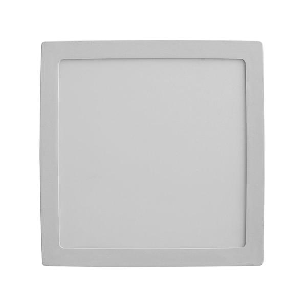 Imagem de Plafon de Sobrepor New Smart 28,3x28,3x2,8cm 1 Luz de 24w Bella Iluminação Branco