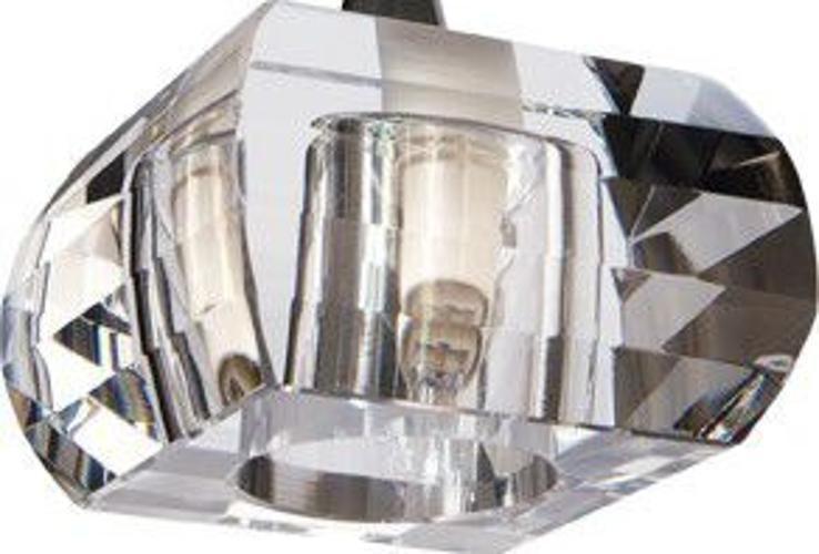 Imagem de Plafon Demeter Quádruplo Cristal Quadrado Para Led