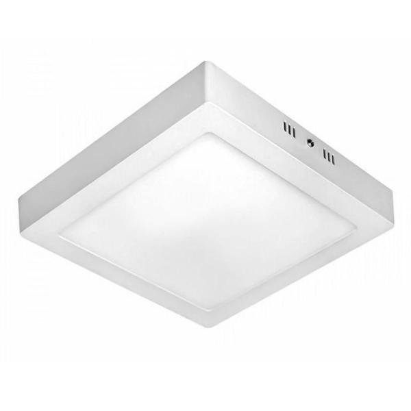 Imagem de Plafon Ecolume Led De Sobrepor Quadrada 24W 6000K