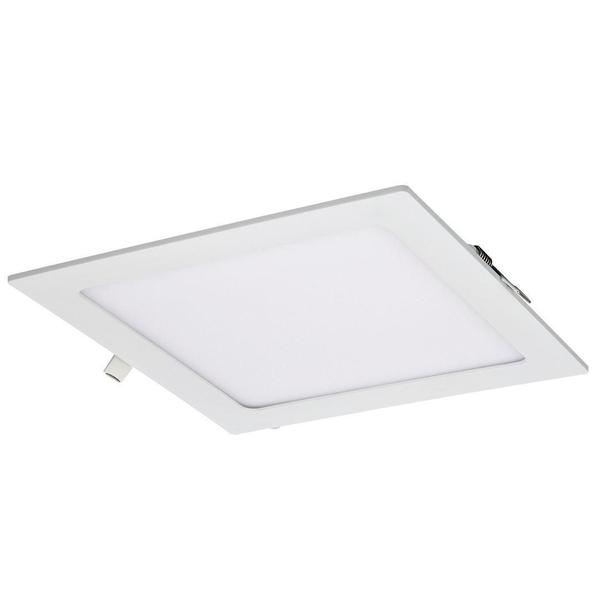 Imagem de Plafon Embutir Led 18W Quadrado 20Cm Branco