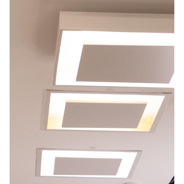 Imagem de Plafon Ghost 47x47cm Led 17w 3000k Ip20 Branco