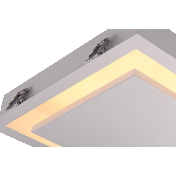 Imagem de Plafon Ghost B49x49cm Led 17w 3000k Ip20 Branco