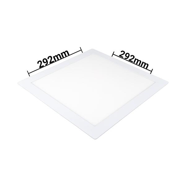 Imagem de Plafon Led 25W Embutir Quadrado 6500K  Branco Frio Bivolt Quadrado