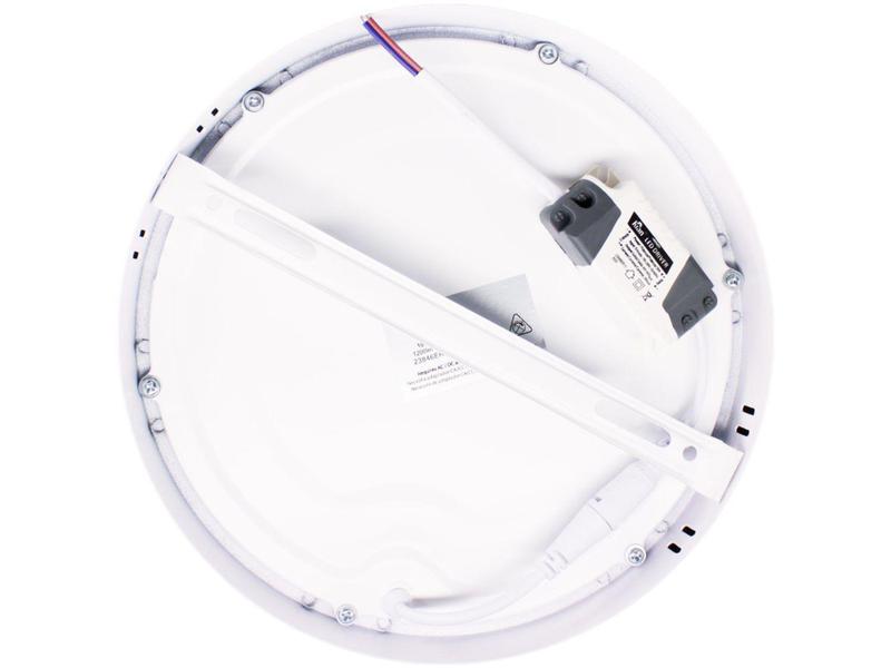 Imagem de Plafon LED de Sobrepor Redondo 12W Kian - G2 Slim Branco