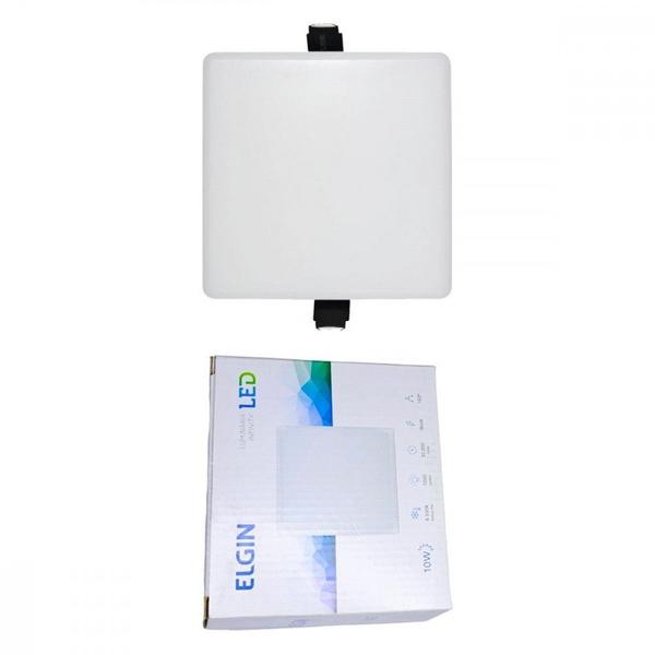 Imagem de Plafon Led Embutir Elgin Infinity Quadrado 10W. 6500K.