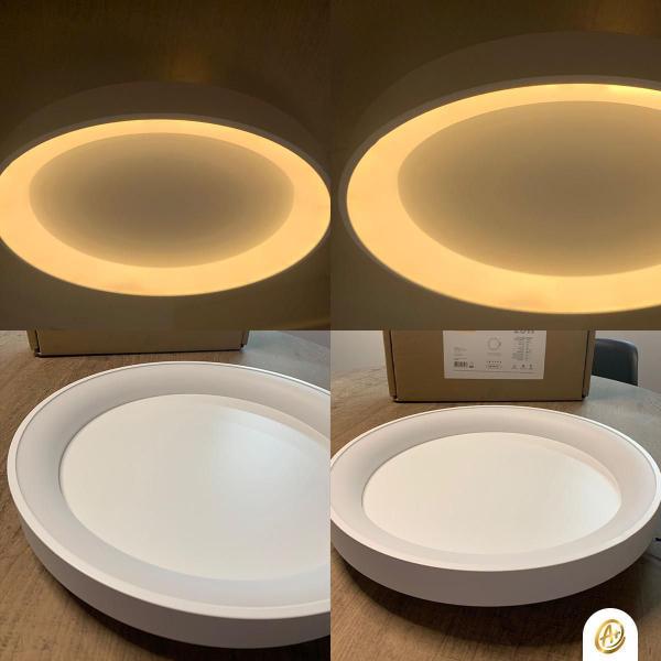 Imagem de Plafon Led Moderno Redondo 3000K 38Cm Round 28W Opus