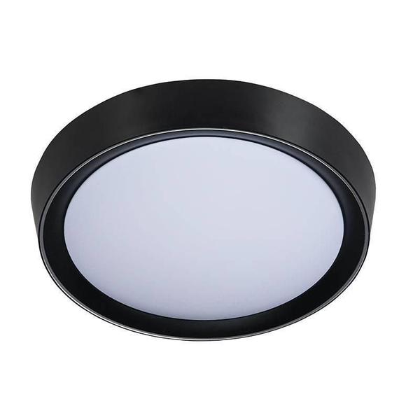 Imagem de Plafon Led Nordecor Meny 50Cm 35W Preto - 3000K Ref. 2347