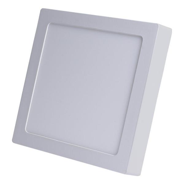 Imagem de Plafon Led Quadrado 24w Painel Sobrepor Avant Branco Quente